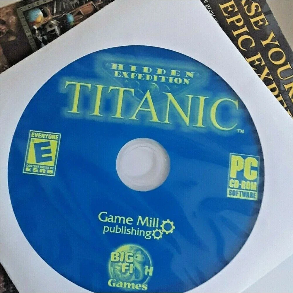 Hidden Expedition Titanic PC Game Includes Trial Version of Mystery Case Files